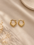 Anti-Tarnish Gold Hoop Earring