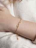 Anti-Tarnish Gold Infinity Adjustable Bracelet