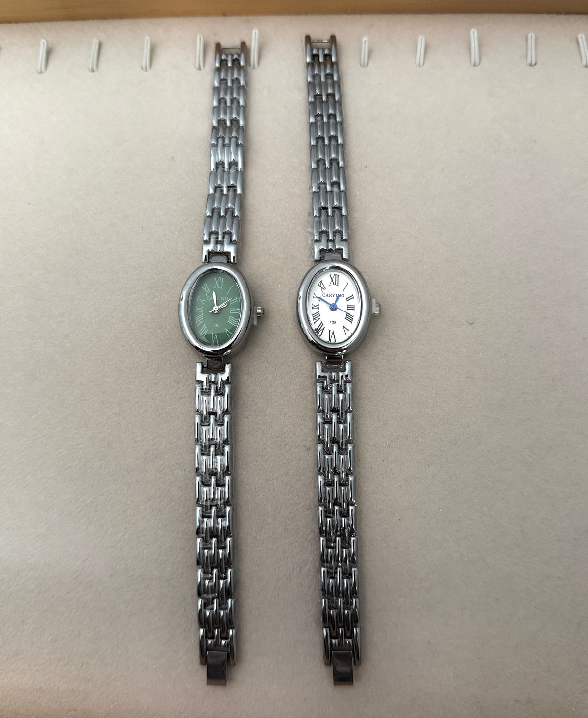 Anti-Tarnish Steel Watch In Adjustable 1PC