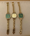 Anti-Tarnish Gold Watch In Adjustable 1PC