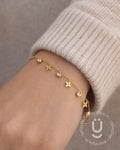 Anti-Tarnish Gold Star Adjustable Bracelet