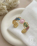 Anti-Tarnish Gold Bangle Adjustable Size Medium
