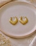 Anti-Tarnish Gold Hoop Earring