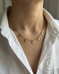Anti-Tarnish Gold Star Necklace