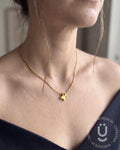 Anti-Tarnish Gold Butterfly Pendant Necklace
