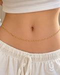 Anti-Tarnish Gold Simple Heart Waist Chain Adjustable